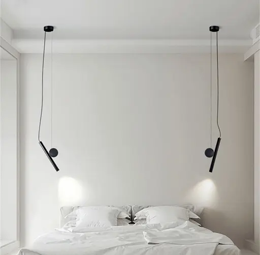 Подвесной светильник с черным корпусом Line F | Ст. DE3C BK - фото 2