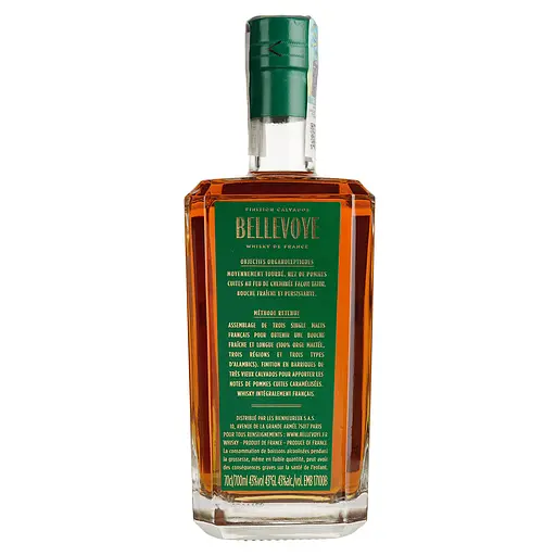 Віскі Bellevoye Green Calvados Finished 43% 0.7 в подарунковій упаковці - фото 3