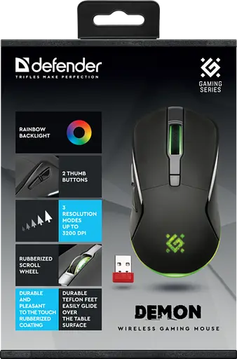 Мышь Defender Demon GM-534 (52534) - фото 6