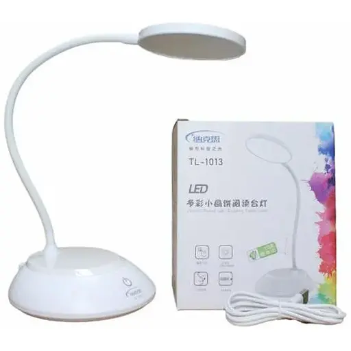 Аккумуляторная настольная светодиодная лампа для школьника офиса TL-1013 лампа на аккумуляторе - фото 1