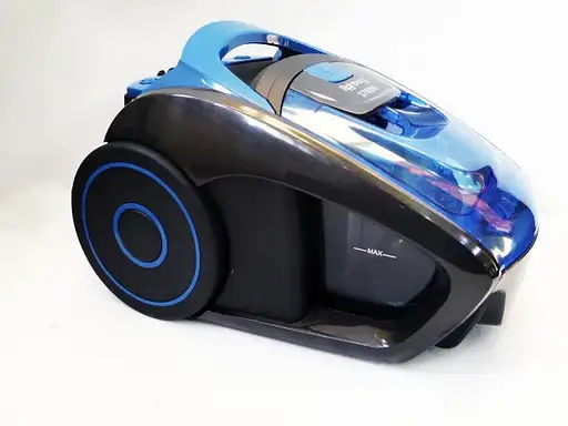 Контейнерний потужний пилосос Rainberg RB-652TB для сухого чищення будинку з турбощіткою 2,5л 3700Вт Блакитний/Чорний - фото 4