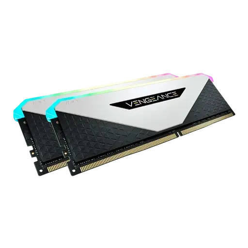 Оперативная память Corsair 32GB (2x16GB) DDR4 3600MHz Vengeance RGB RT White (CMN32GX4M2Z3600C18W) - фото 1