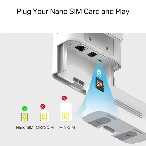 Бездротовий маршрутизатор 4G LTE, MB118-4G MERCUSYS - фото 5