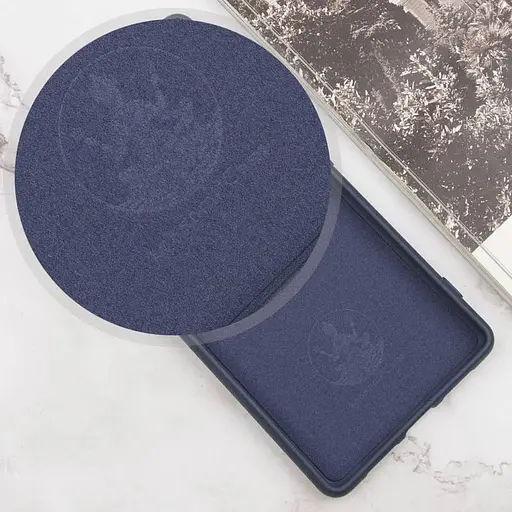 Чохол Silicone Cover Lakshmi Full Camera (AA) with logo для Google Pixel 8 Синій / Midnight blue - фото 2
