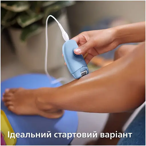 Эпилятор Philips Series 2000 голубой (BRE228/00) - фото 2
