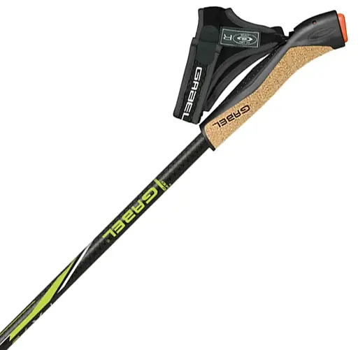 Палиці для скандинавської ходьби Gabel FX-75 Snake Carbon 125 Dual Spike (7009351011250) (DAS302750) - фото 3