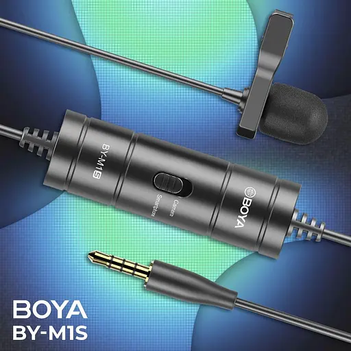 Мікрофон Boya BY-M1S Black (BY-M1S) - фото 5