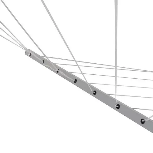 Садовая сушилка для белья вращающаяся Gardlov 24225 4 перекладины 50 м складная конструкция - фото 5