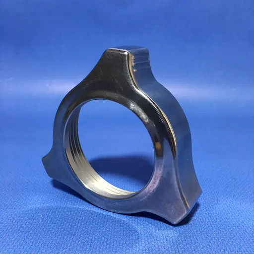 Гайка на корпус шнека для мясорубки Bosch MFW2500, MFW2510, MFW2514, MFW2517, MFW2520, MFW45020, 00629850 - фото 6