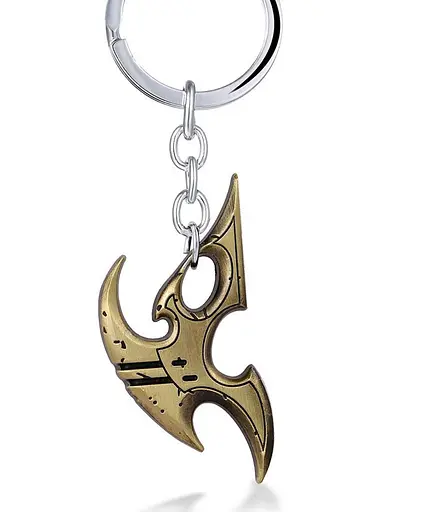 Брелок Старкрафт StarCraft 2 протоси логотип - фото 1