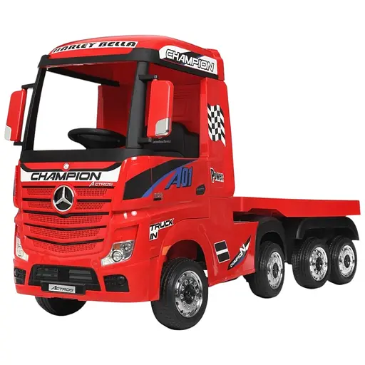 Електромобіль дитячий Bambi Вантажівка Mercedes M 4208EBLR-3 (2) Червоний