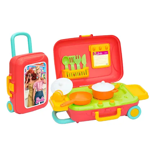 Кухонний набір Dede Barbie у валізі 15 предметів (3478)