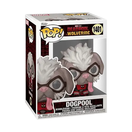 Фігурка Funko Pop Марвел Дедпул Догпул Marvel: Deadpool 3 Dogpool 10 см FP D D 1401