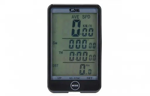 Беспроводной велокомпьютер SunDing SD-576C waterproof  + 27 функций + подсветка 2.5 дюйм - фото 7