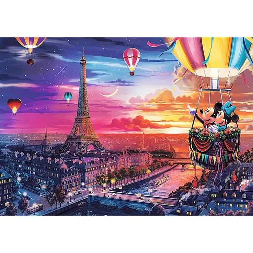 Пазл Міккі та Мінні в Парижі - 1000 шт. TREFL 10917 - фото 2