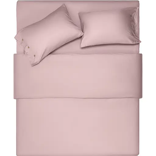 Набір постільної білизни 2,0 сп Ardesto Mix & Match, підковдра 200х220см, 100% бавовна, сатин, пудра (ART2022SP) - фото 1