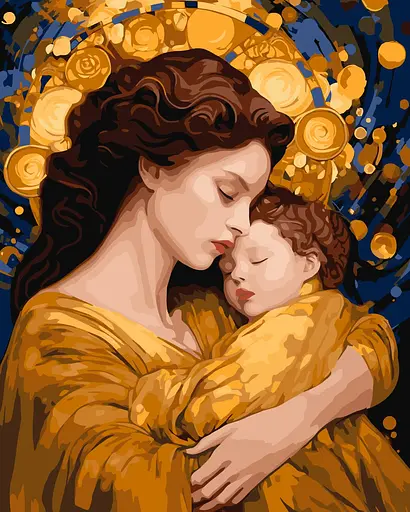 Набір для розпису по номерах Безмежна любов, 40x50 см, КНО8422