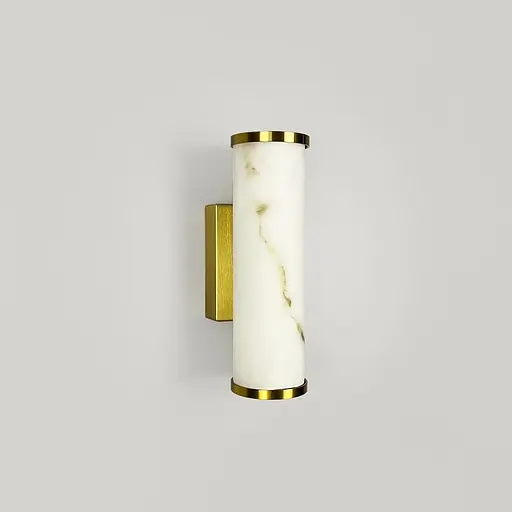 Бра Line F з імітацією мармуру з латунним корпусом Ø6х20 см Арт. WJ366/60*200H - фото 7