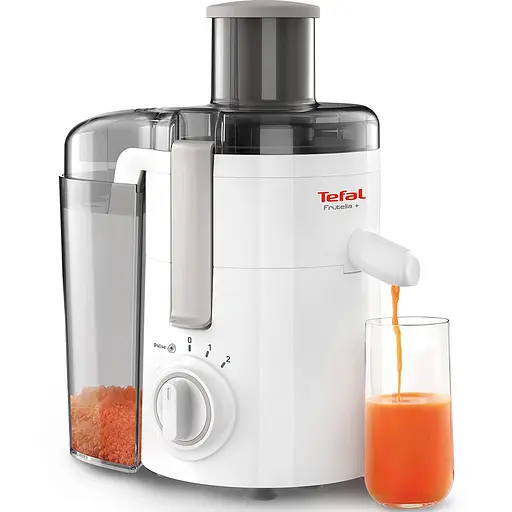 Соковитискач центробіжний Tefal ZE370138 White UA - фото 3