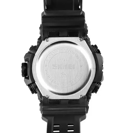 Чоловічий наручний годинник Skmei 1520 Чорний - фото 4