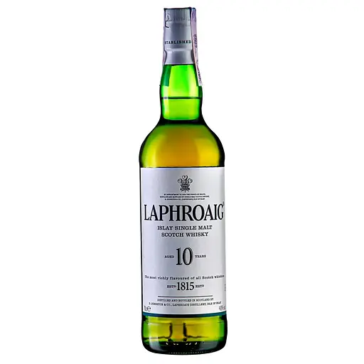 Виски Laphroaig 10 y.o. с бокалом для виски 40% 0.7 л  - фото 6