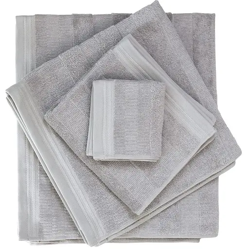 Полотенце МВМ My Home Вдохновение 50x90 см серо-голубое (BT-12 M GRAY/BLUE) - фото 7
