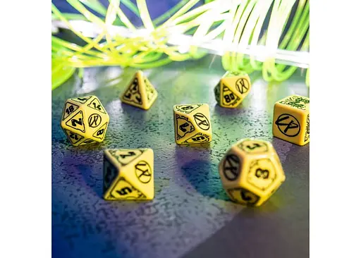 Набір кубиків Cyberpunk Red Dice Set - Danger Zone , 7 шт. (SCPU03) - фото 4