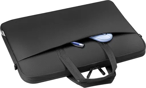 Сумка для ноутбука Defender 15.6" Forti з кишенею, чорна (26150) - фото 6