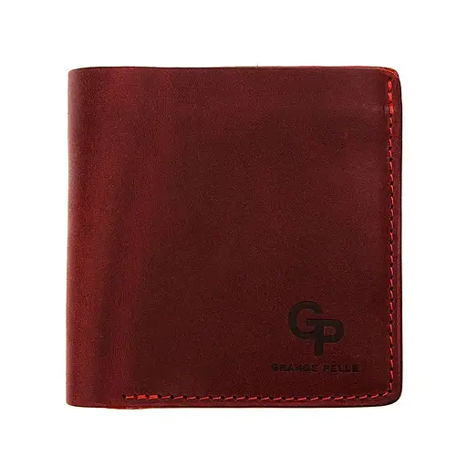 Кожаный мужской кошелек Grande Pelle 10х10х2.5 см. nsa0001214 - фото 1
