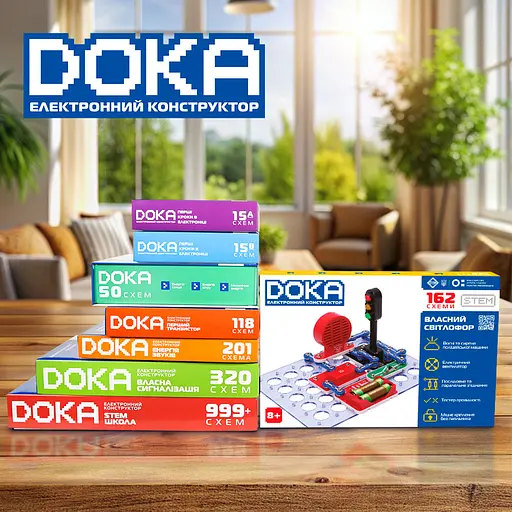 Конструктор электронный Doka 162 Схемы (D70714) - фото 5