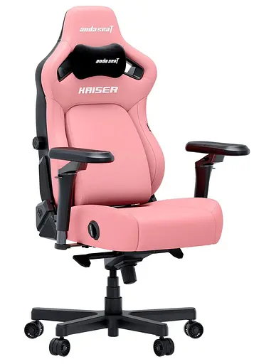 Ігрове крісло Anda Seat Kaiser 4 V2 Size XL Pink PVC (AD12YDDC-XLL-20-P-PV/C-03) - фото 1