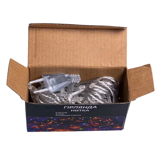 Гирлянда GarlandoPro W50LED6MWW Нить 50 LED 6 м белая - фото 5