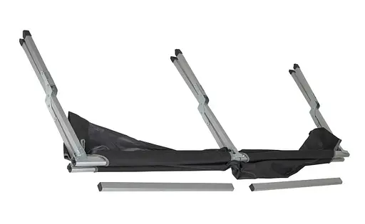 Ліжко розкладне Bo-Camp Single XL Black (1304488) (DAS301395) - фото 3