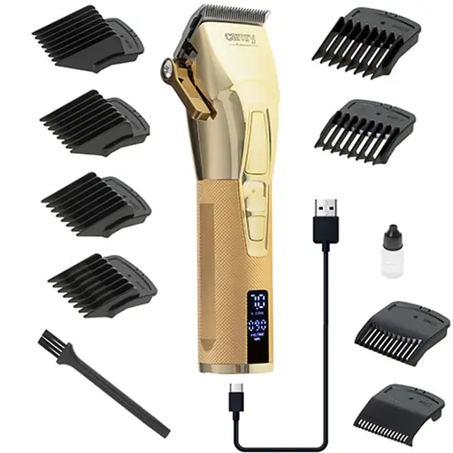 Профессиональная машинка Camry CR 2835g для стрижки волос с ЖК-дисплеем - фото 5