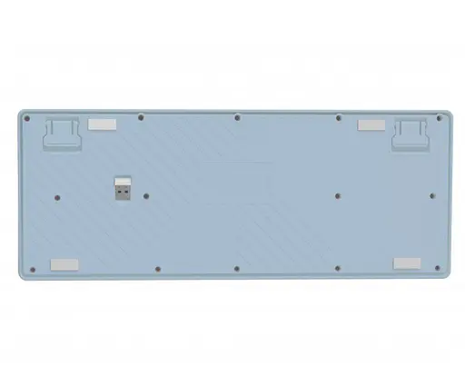 Клавиатура игровая Maxxter KBGW3C01 2.4G Wireless беспроводная White-Blue - фото 4