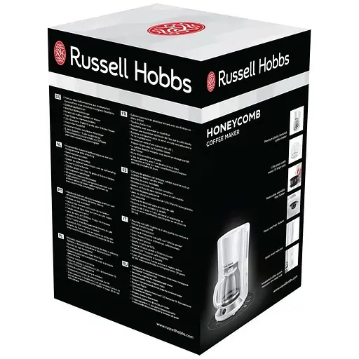 Кофеварка Russell Hobbs Honeycomb [White 27010-56] - фото 10