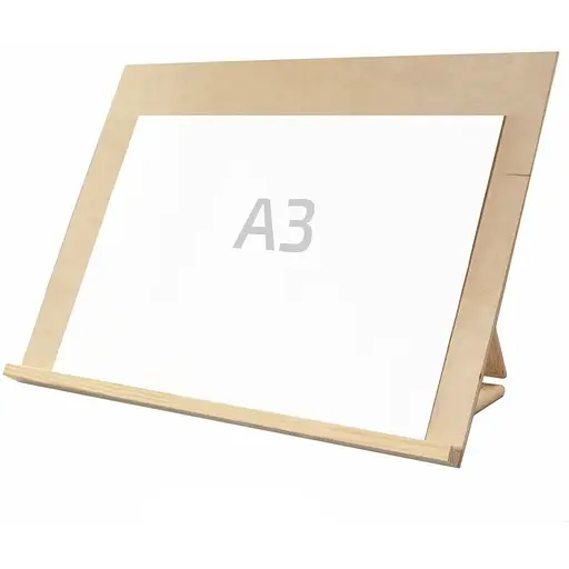 Мольберт-планшет настільний ROSA Studio А3+ 50х4х36 5см фанера в упаковці - фото 2