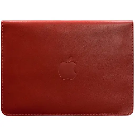 Шкіряний чохол-конверт BlankNote на магнітах для MacBook 15-16 дюйм Червоний - фото 1