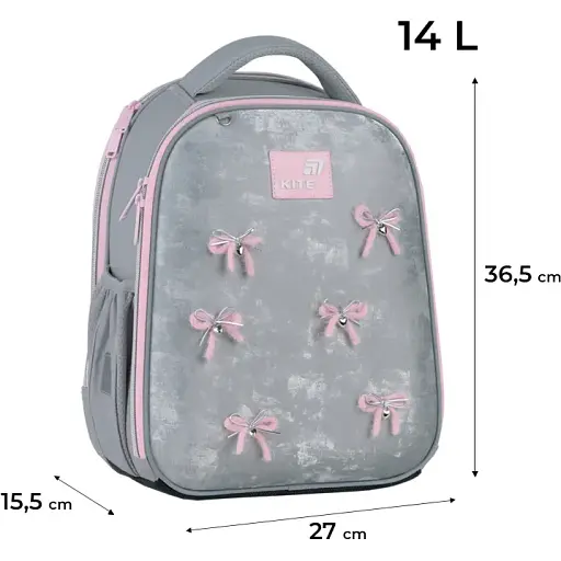 Рюкзак Kite Education 555 каркасний Velvet Dream - фото 9