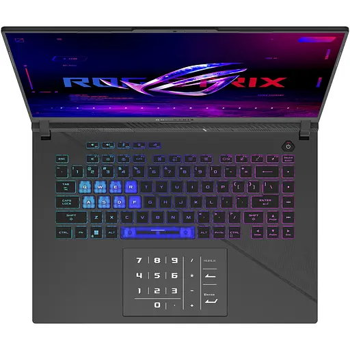 Игровой ноутбук ASUS ROG Strix G16 G614JIR i9-14900HX 58GHz, QHD+, IPS, 16GB DDR5, 1TB, RTX 4070 8GB TGP 140W - фото 12