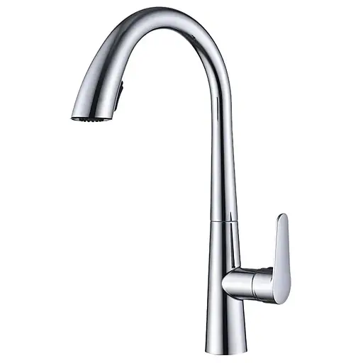 Смеситель для кухни с выдвижным изливом Mixxus Premium WARTA 014 MI6956 Хром - фото 1