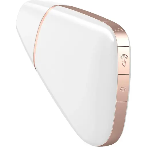 Вакуумний кліторальний стимулятор Satisfyer Love Triangle White - фото 4