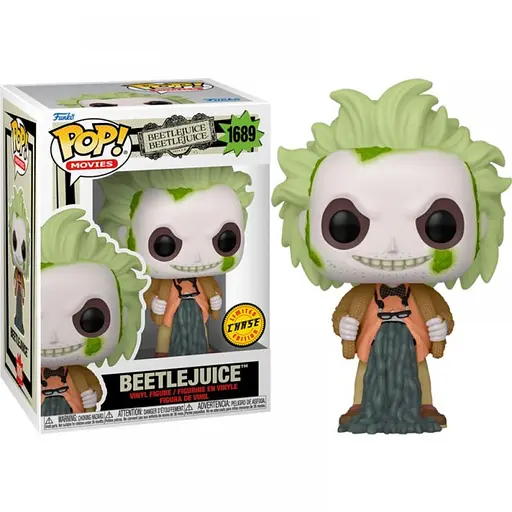 Фігурка Funko Pop Фанко Поп Бітлджус Movies Beetlejuice 10 см FP B B 1689 Chase
