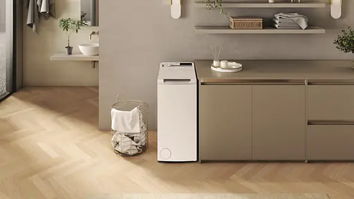 Стиральная машина Whirlpool вертикальная 6 кг 1200 A+++ 60 см дисплей инвертор белый - фото 5
