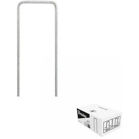 Шпилька Bradas металлическая 3/15 см - 100шт ATSMGU1315/100BOX - фото 1