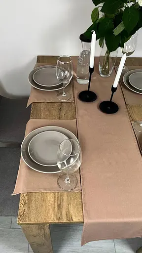 Комплект Доріжка водовідштовхувальна Горіховий однотон 300х40 см 4 шт. - фото 9