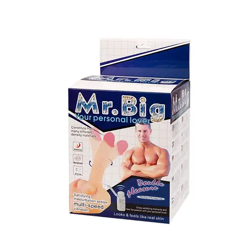Фалоімітатор Baile Mr. Big 21 см тілесний - фото 2