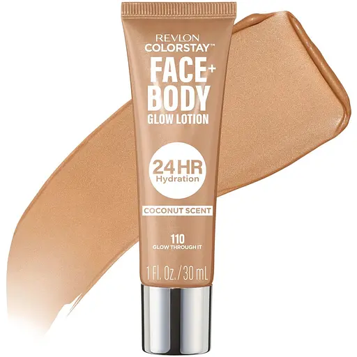 База під макіяж Revlon ColorStay Face + Body Glow Lotion 110 Glow Through It 30 мл (7273016001) - фото 2