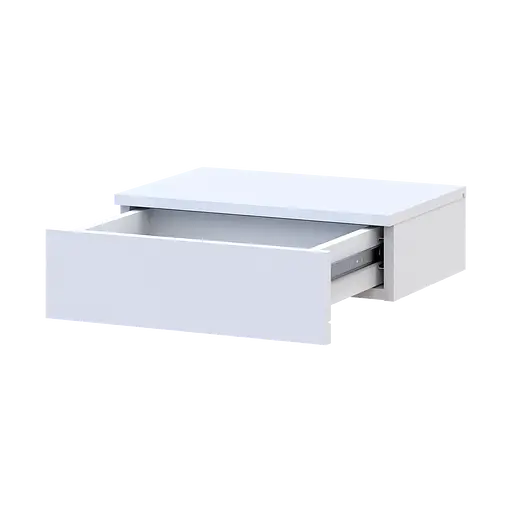 Приліжкова Тумба Doros Левія Білий 1Ш 46х31х15 (41516093) - фото 2