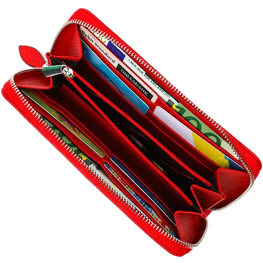 Кожаный женский кошелек Tony Bellucci 19.3х10.5х2 см acs0026981 - фото 5